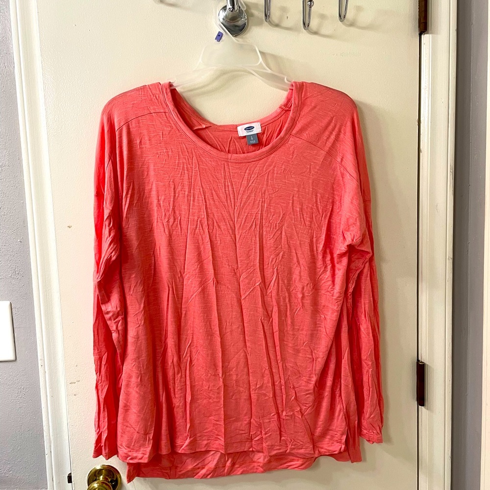 Old Navy LS Coral Tunic